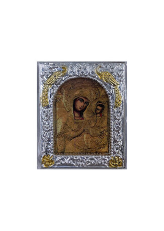 Βυζαντινή εικόνα μεταλλική